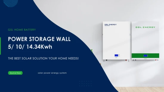 Gsl 에너지 오프 그리드 Energiespeicher Powerwall 48V 5kwh 10kwh 100ah 200ah 가정용 태양계 LiFePO4 배터리